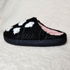 Ghost slippers that are fuzzy by Fleece Chic.