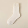 Thick socks in the color Oatmeal by Fleece Chic