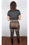 The Original Fake Translucent Fleece Tights™ - Mocha Brown Tights