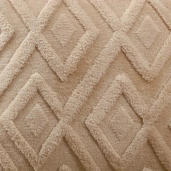 Geometric Bohemian Plush Pillow Covers