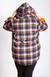 Oversized Hooded Flannel