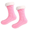 Pink slipper socks - Fleece Chic