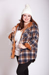 Oversized Hooded Flannel