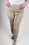 Elegant Fleece Lined Knit Pants