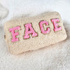 Call Me Pretty Chenille Patch Travel Pouch