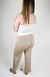 Elegant Fleece Lined Knit Pants