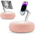 Pink fuzzy phone holder by Fleece Chic