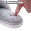 Criss Cross Memory Foam Slippers